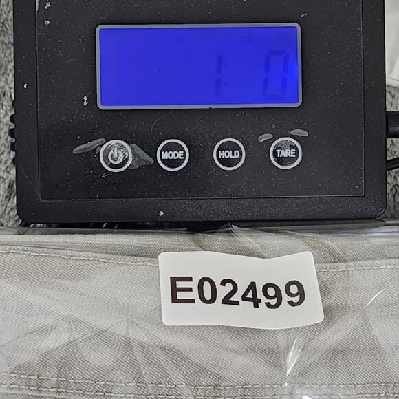 Gloria Vanderbilt Jeans Womens 14 Beige Marnie Skimmer Stretch Denim Casual - Picture 14 of 14